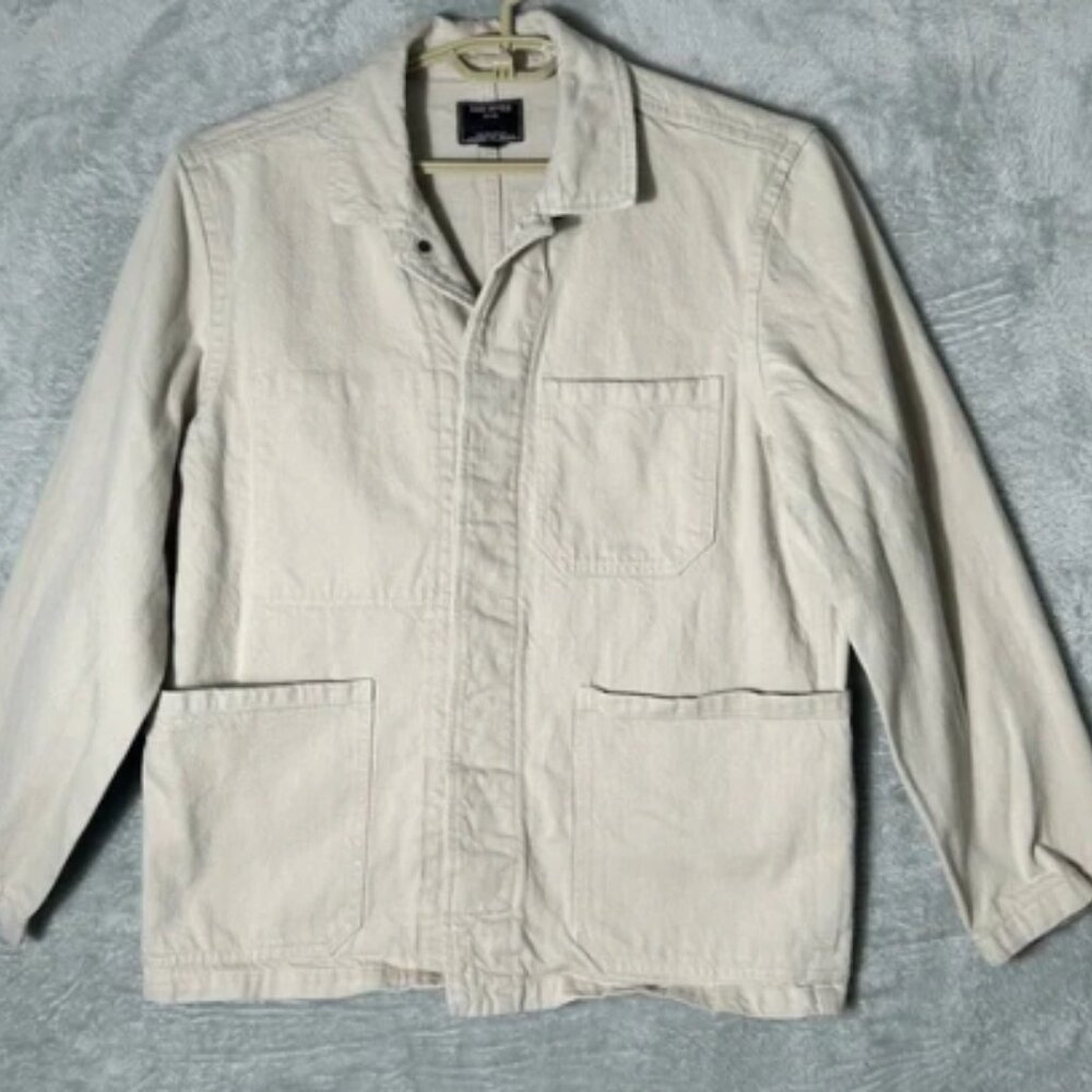 Todd Snyder Chore Coat Mens Medium Japanese Selvedge Denim Jacket Lightweight